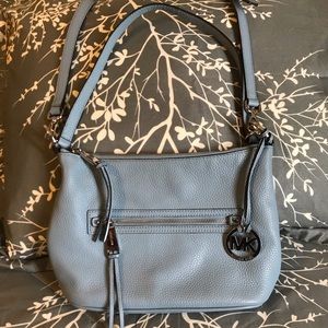 Michael Kors Powder Blue Rhea Handbag EUC